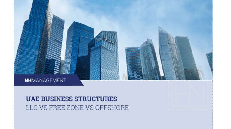 UAE Business Structures llc vs free zonee vs offshore